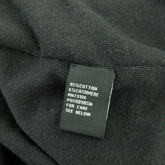 Michael Simon Cotton Cashmere Blend Floral Embroidered Poncho Plus Size 1X - Picture 12 of 13